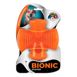 Juguete Rellenable Bionic Stuffer Super Resistente Perros Color Naranja