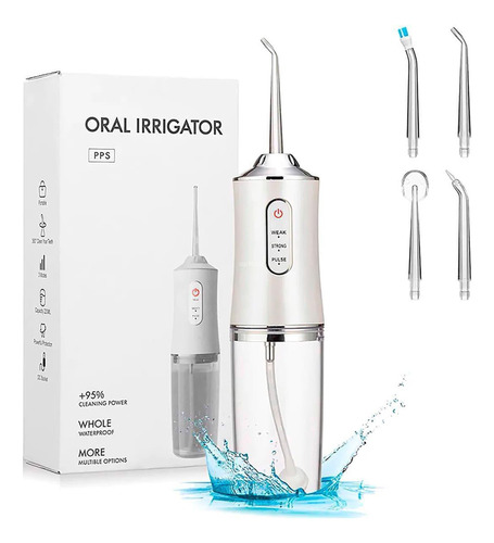 Irrigador Dental Oral Limpeza Bucal Protese Implante Jato