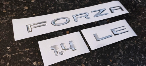 Kit De Emblemas Dodge Forza Lx Foto 2