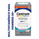 Multivitamínico Multimineral Masculino Centrum Minis Com Mais De 50 Unidades, 160 Unidades, Sabor N/a