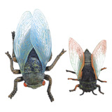 Estatuilla De Juguetes De Simulación De Insectos, 2 Piezas