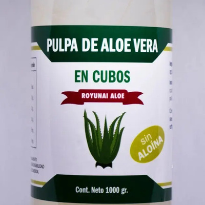 Pulpa De Aloe Vera Organica 100% Natural 1kg | Meses sin interés