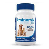 Aminomix Pet 120 Comprimidos Vetnil Suplemento Vitaminico