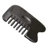 Z Hq Facial Tools, Peine Con Forma De Cuerno Negro, .