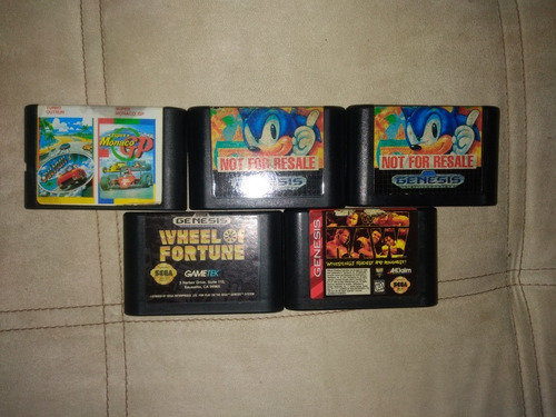 Lote De Juegos Sega Genesis