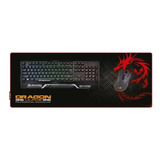 Tapete Gamer Profesional Dragon Xt Xl Para Teclado/mouse