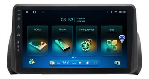 Multimidia Fiat Argo 17/22 9p Android Octacore 2gb 4g