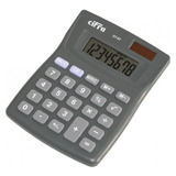 Calculadora Cifra Dt-67 8 Digitos Solar 9,5x13cm Oferta