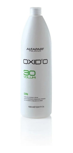 Oxidantes Alfaparf - Água Oxigenada 30 Vol 1 Litro