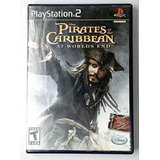 Pirates Caribean At World´s End Playstation Ps2 Rtrmx Vj