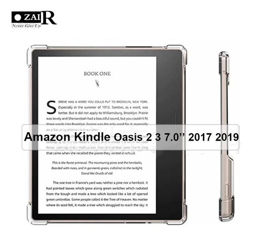 Capa Para Kindle Oasis 2 3 7.0 Silicone Soft Shell Tpu