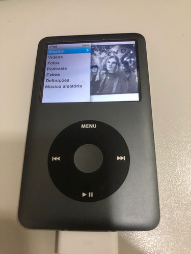 iPod Classic 160gb Cinza + Cabo