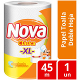 Toalla De Papel Nova Clasica Rollo Gigante 1 Un 45 Mt