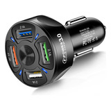 Adaptador Cargador Coche.en.7a 35w Usb Carga Rápida Led