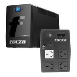 Ups + Estabilizador 4 Tomas 800va/480w Forza Sl-802ul-a