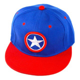 Capitan America Escudo Gorra Bordada 3d Marvel Infinity War