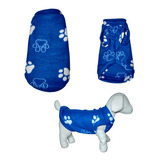 Roupas Para Cachorro - Suéter De Inverno Azul M