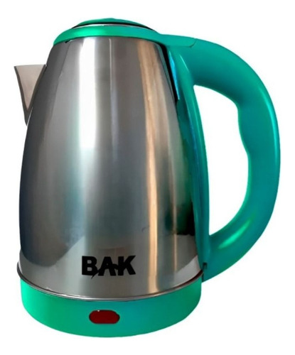 Chaleira Jarra Elétrica Bak Inox 1.8l 110v 1100w Café Verde