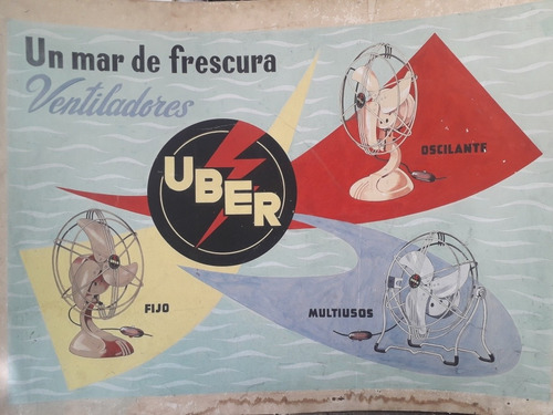 Gran Cartel Original Uber 1.50 X1.10.sin Envio.