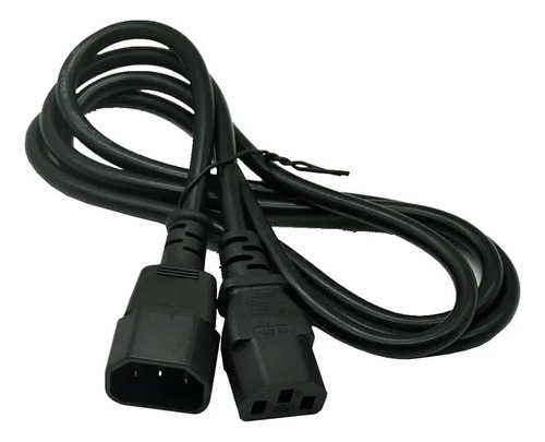 Extension Cable De Poder 1.5 Metros Macho Hembra C13 A C14 