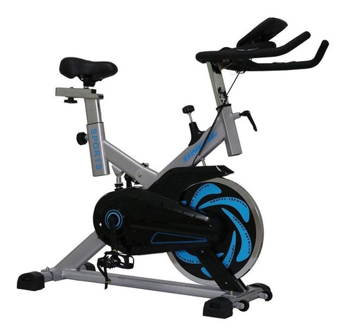 Spinning Bike Bicicleta Ergométrica O'neal Tp1000 Preto Azul