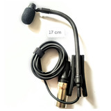 Microfone Phantom Para Sax E Outros Com 17cm