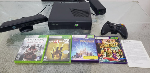 Xbox 360 Kinetic + Joystic + 3 Juegos