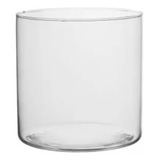 Vaso Tubo Cilindro 20x40 Decoração Atemporal De Vidro Luxo