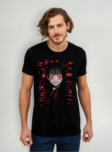 Playera Junji Ito Diseño 22 Tomie Kawakami Anime Beloma