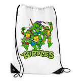 Tortugas Ninja Tula Sport, Deportiva, Mochila Model 12 Color Blanco