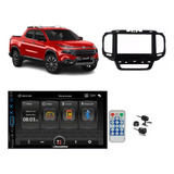 Multimídia Mp5 Fiat Toro Usb Bt Atende Chamada Moldura Câmer