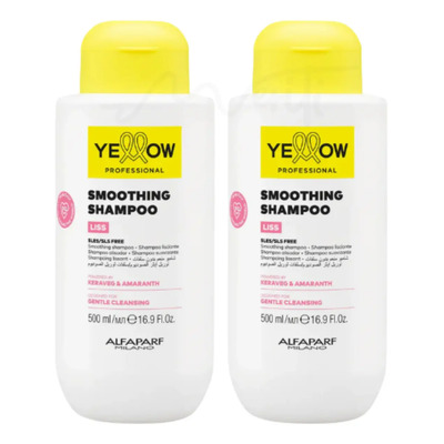 2 Pack Shampoo Liss Yellow, Alisador Y Controla El Frizz | Envío gratis