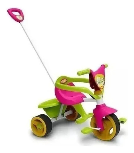Triciclo Con Barra Empuje Infantil Reforzado Zaki Babymovil | Envío gratis