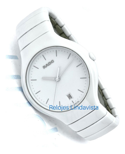 Reloj Rado Diastar Ceramico Blanco Grande