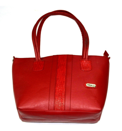 Bello Bolso Cartera 2 Compartimientos Cruzado Le Sak Rojo