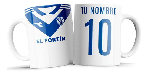 Taza Personalizada Vélez Sarsfield C Nombre /regalo Camiseta