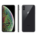 iPhone XS Max 64 Gb  Gris Espacial + Funda Y Vidrio