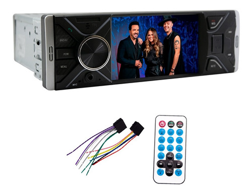 Stereo Con Pantalla Tactil 4 Pulgadas + Camara Marcha Atras