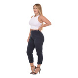 Calça Capri Cintura Média Fact Jeans L242