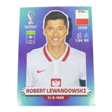 Lamina Robert Lewandowski Mundial Qatar 2022 Original