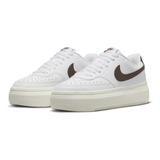 Tenis Para Mujer Nike Court Vision Alta Blanco