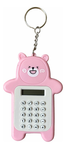 Mini Calculadora De Bolso Ou Chaveiro Urso Papelaria Criati