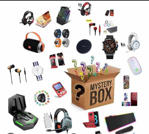 Mystery Box- Caja Sorpresa Electrónica, Ropa, Productos Nue