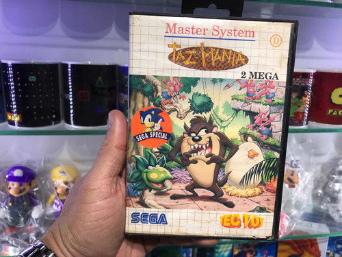 Master System Jogo Taz -mania Original Sem Manual