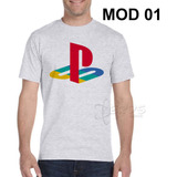 Camiseta Video Game Retro Super Nintendo Playstation Rf013