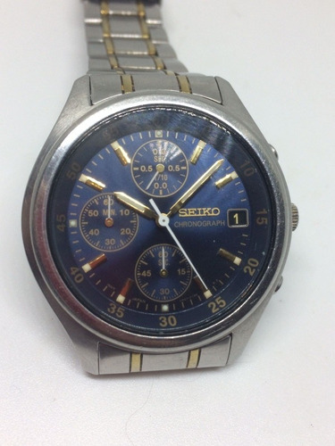 Reloj Seiko Chronograph Usado, Funcionando, Leer Descripción