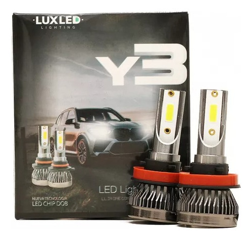 Kit Cree Led Y3 Mini H7 H4 H1 H11 H3 9006 Nuevo Chip Dob Xls