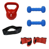 Set Kit Entrenamiento N°2 Funcional Fitness Gym Casa