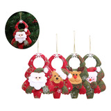 Juego De Juguetes De Peluche Para Colgar El Árbol De Navidad