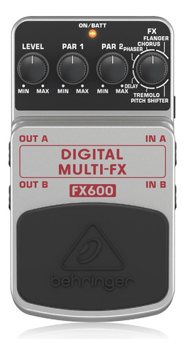 Pedal Multi Efectos Behringer Fx600 Digital Estereo